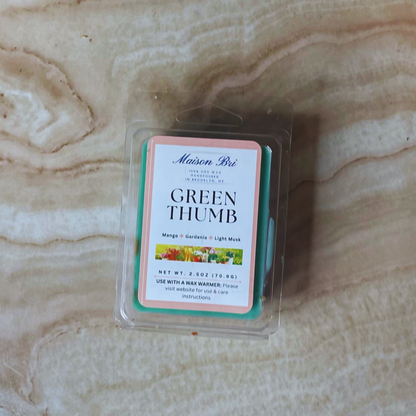 Maison Bri: Green Thumb Wax Melts 2.8oz