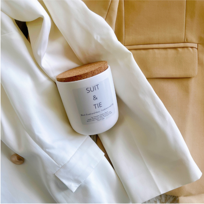 Maison Bri: Suit & Tie Candle 10oz